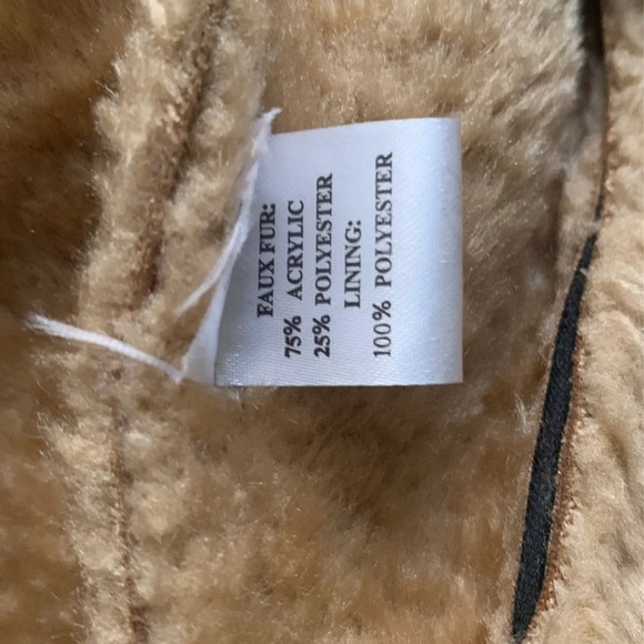 NWT LF Moto Faux Shearling Jacket - Picture 5 of 6